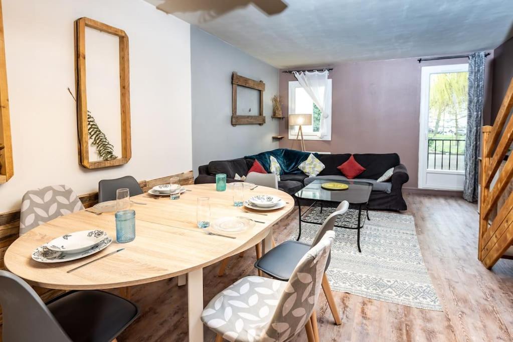Duplex Cosy Et Contemporain Avec Parking Prive Apartment Amiens Exterior photo